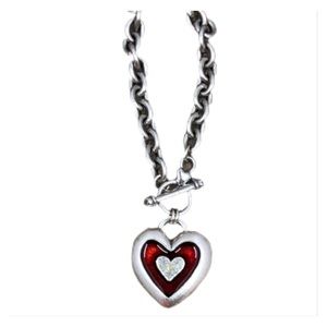 Mystery heart toggle bracelet! Classic Hardware brand Jewelry! All made by USA